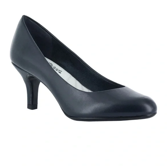 Easy Street Womens Navy Pumps Size 7.5 - Picture 2 of 8